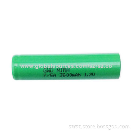 NiMH Cell, 1.2V, 3600mAh Capacity